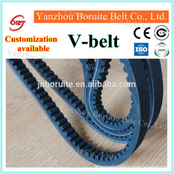 Raw edge cogged belt auto v belt transmission belt for kinds of cars